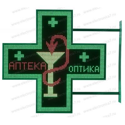 Светодиодный аптечный крест Электроника 7-5210_32х96