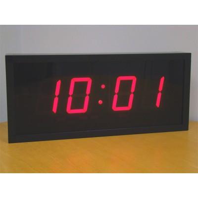 Цифровые часы с высотой знака 100 мм ЦПВ.4.100