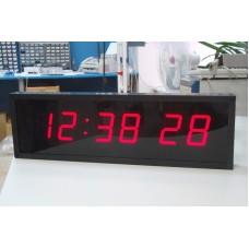 Цифровые часы с высотой знака 100 мм ЦПВ.6.100