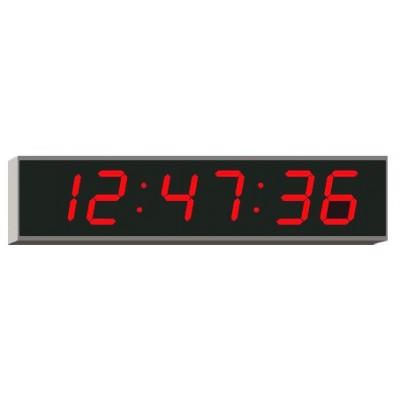 Цифровые часы односторонние 6 разрядов DC.100x.6.R.N