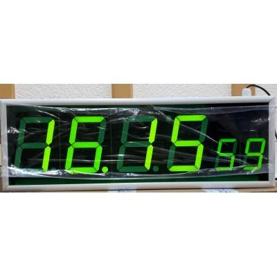 Вторичные цифровые часы Пояс-6-NTP-PoE