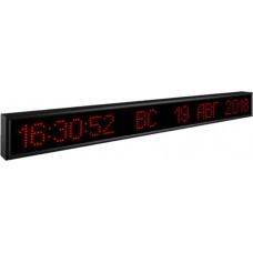 Вторичные электронные часы-календарь Импульс-408K-S8x128-ETN-NTP