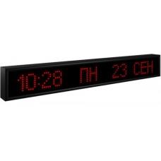 Вторичные электронные часы-календарь Импульс-408K-S8x96-ETN-NTP 